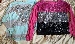 GIRLS JUSTICE SHIRT SET